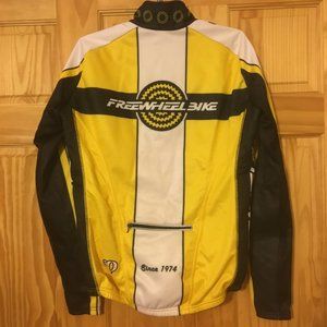 Pearl Izumi road biking bike cycling long sleeve zippered light jacket freewheel